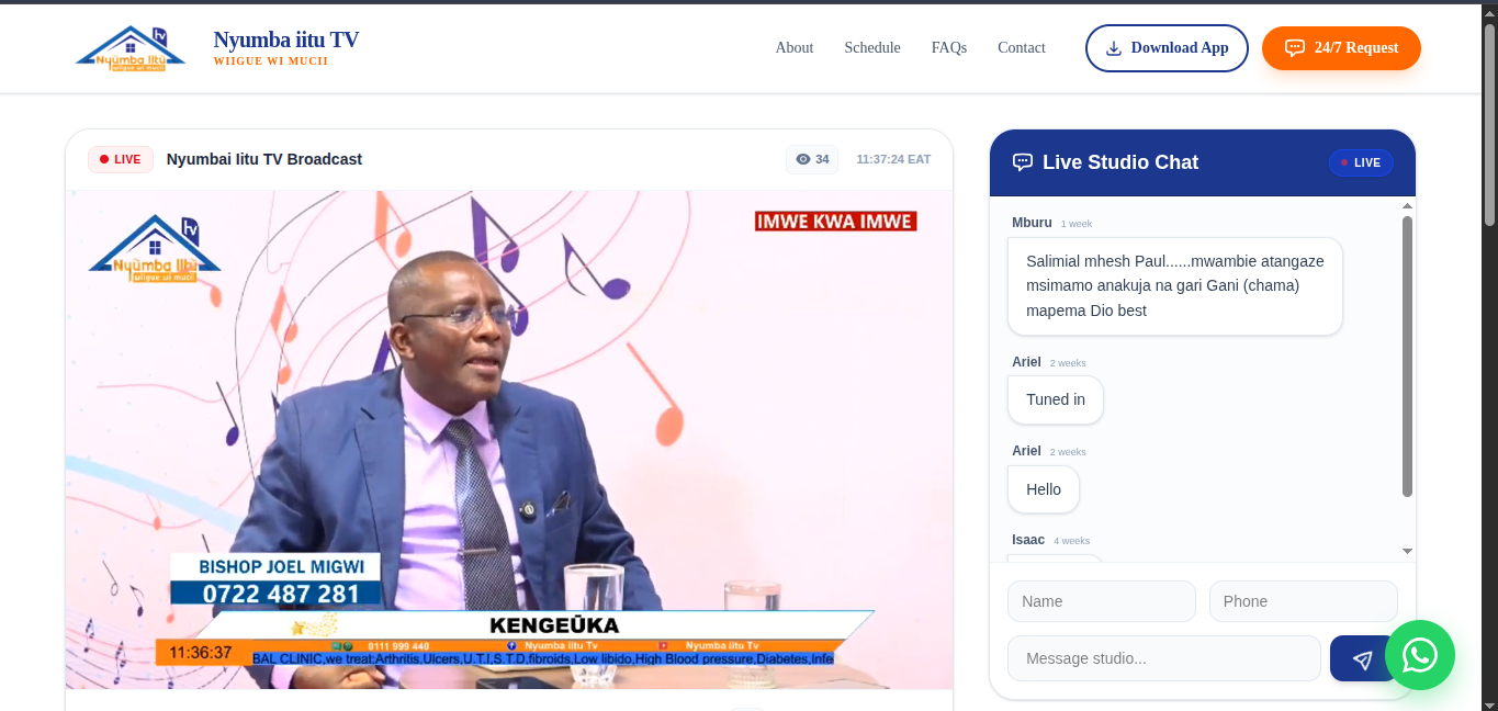 Media Website