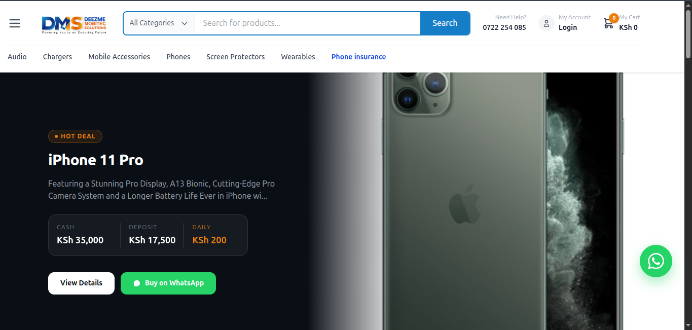 E commerce Website
